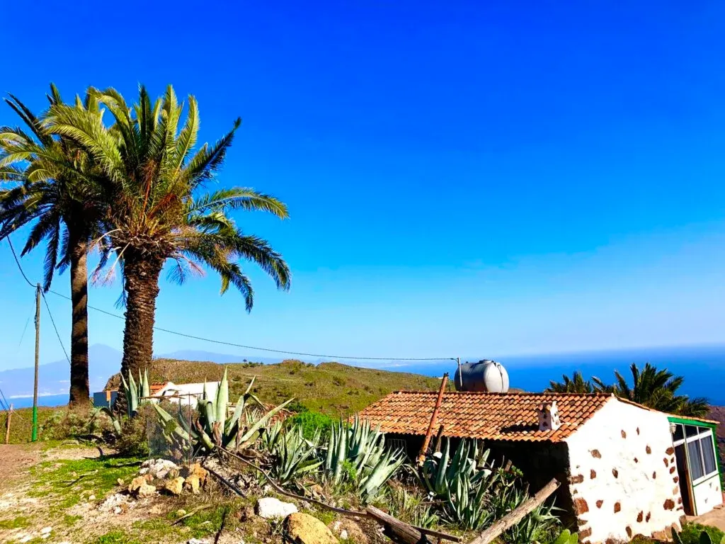 Finca Sol La Gomera Aussicht und Meerblick