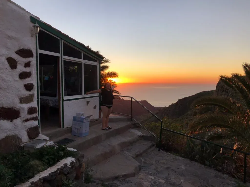 Sonnenaufgang über Finca Sol und Meer